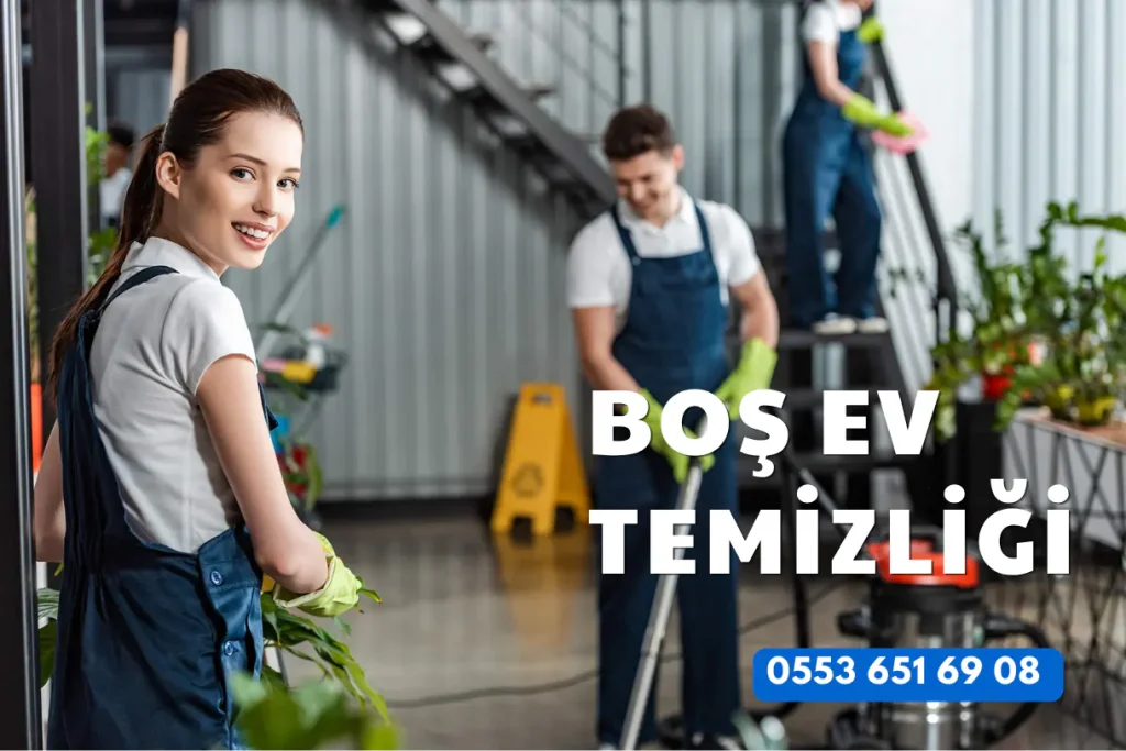 boş ev temizliği
