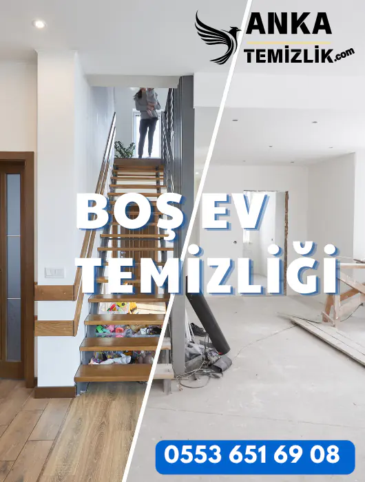 anka temizlik boş ev temizliği